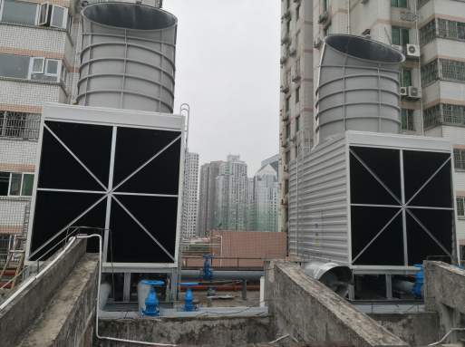 深圳現代演藝中心冷卻塔降噪新技術